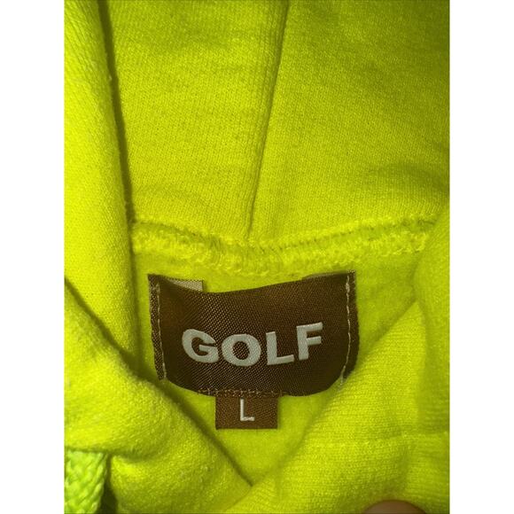 Tyler The Creator Golf Wang Flower Boy Hoodie Neon Green Large 22x27 - Picture 4 of 5
